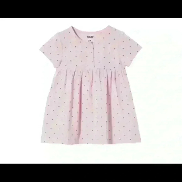 Cotton On Other - Cotton On Millie Sort Sleeve Dress Lavender 18/24 Months Polka Dot